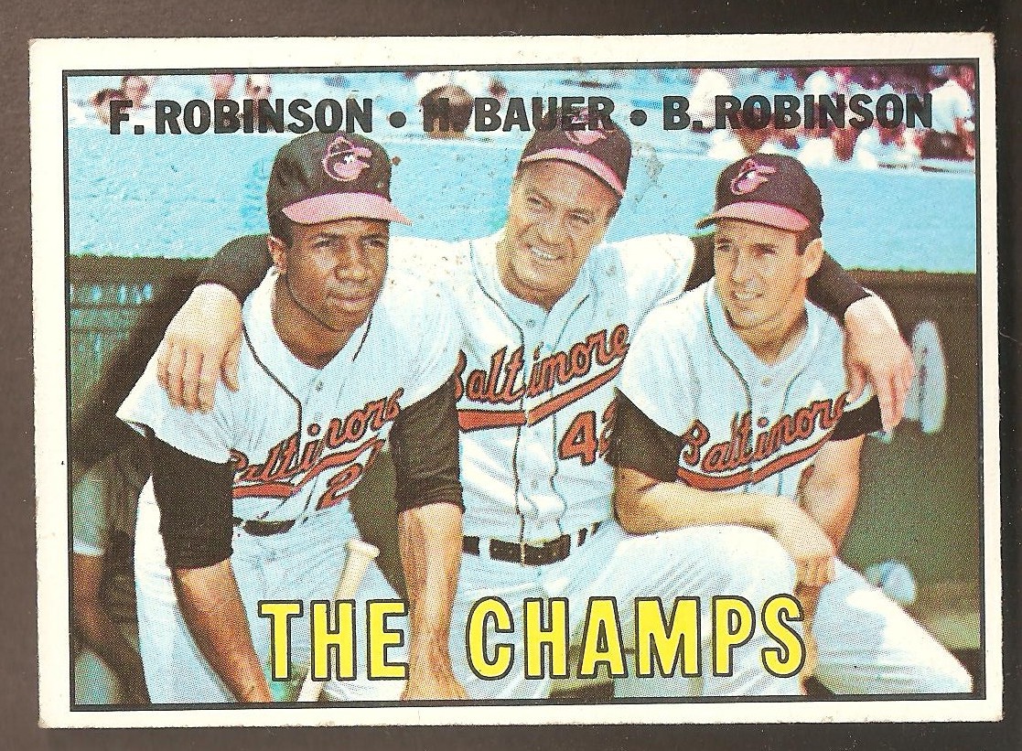 1967 Topps #1 The Champs